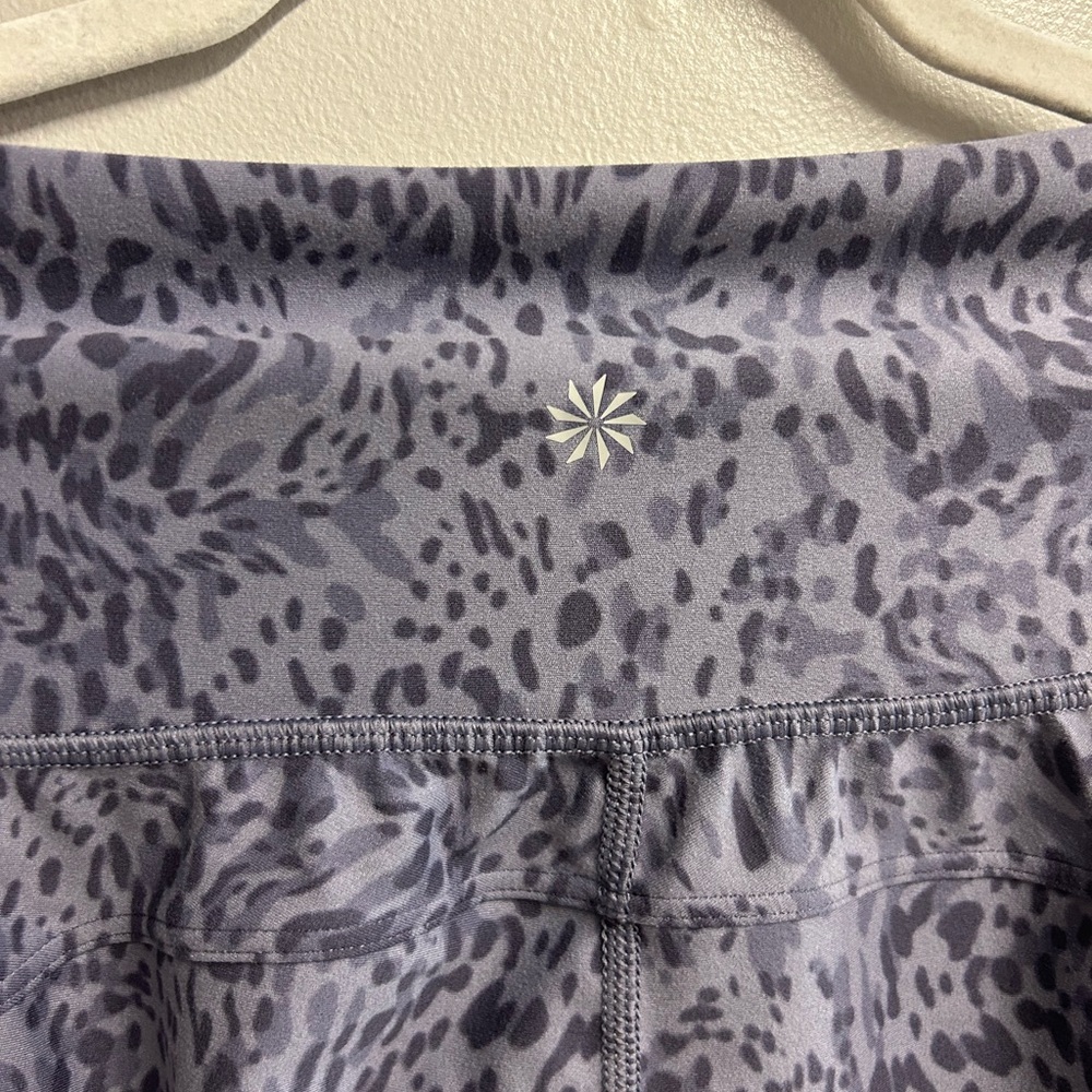 Athleta Lavender Patterned Joggers - image 5